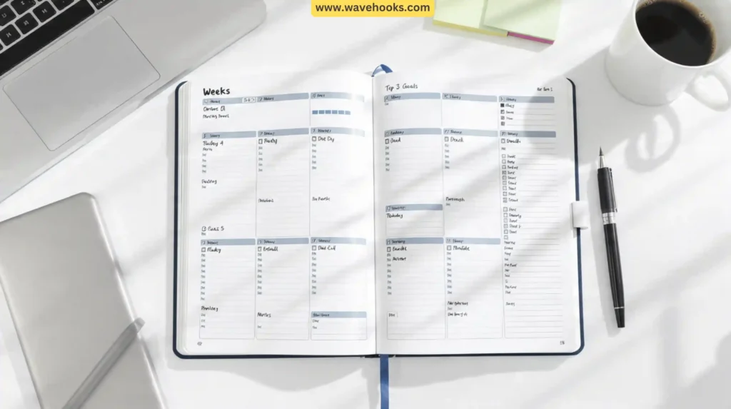 Clean Hobonichi Weeks Layout Ideas