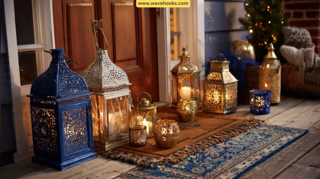 3. Cozy Lantern Lighting 
