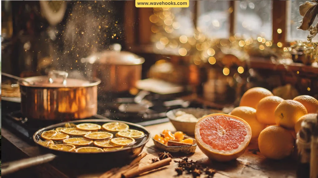 How to Make Your Home Smell Like Christmas Naturally with Citrus Holiday Brightness