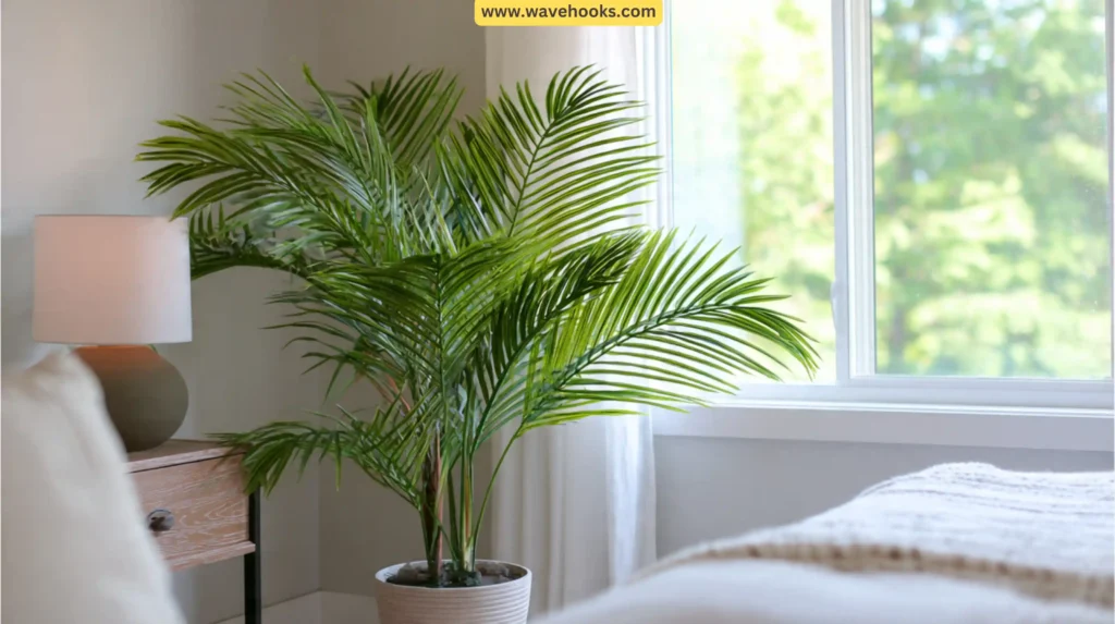 4. Artificial Areca Palm Indoor Plant