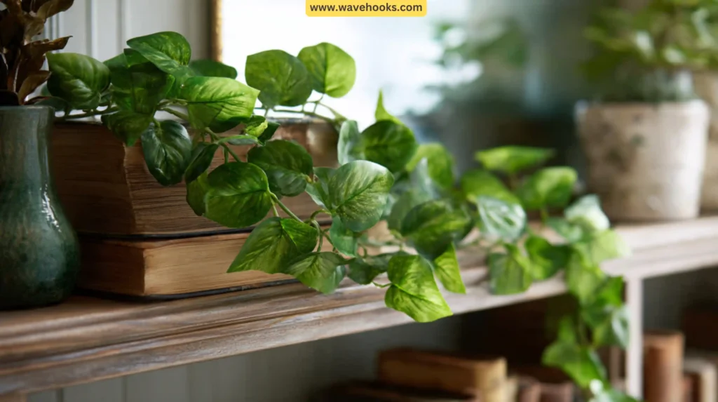 10. Artificial Trailing Pothos Vine