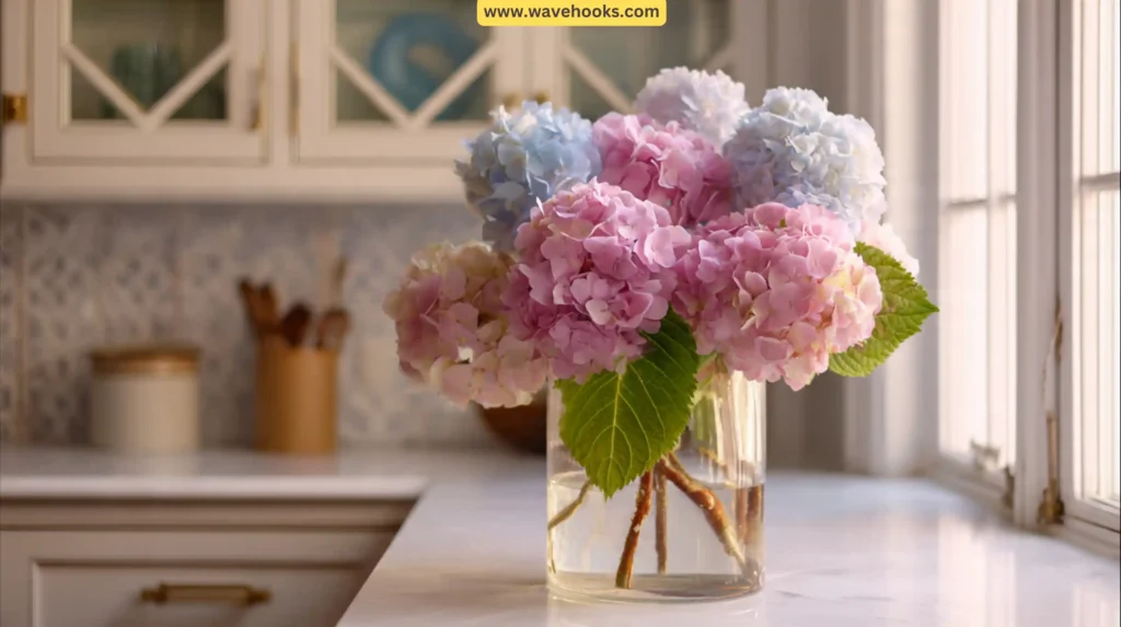 12. Faux Hydrangeas 