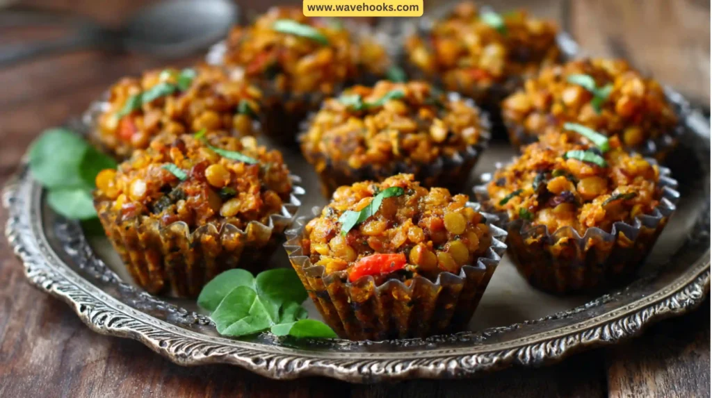 10. Spiced Lentil Mini Cups 