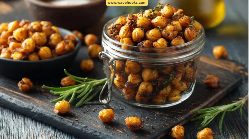 6. Herb-Roasted Chickpea Crunchers 