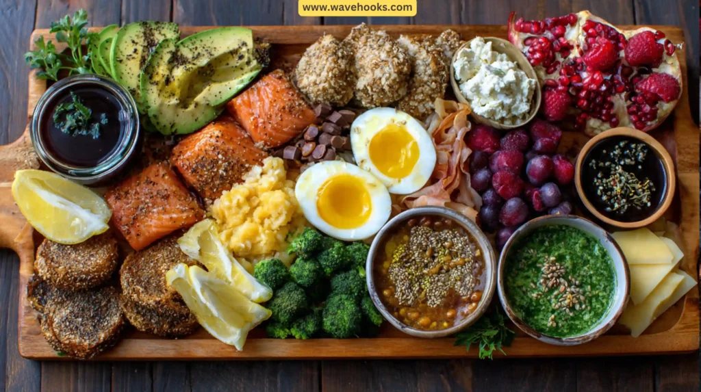 18. Cozy Winter Protein Board