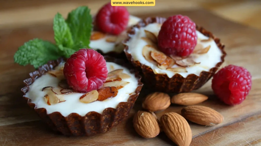 28. Vanilla Almond Yogurt Cups