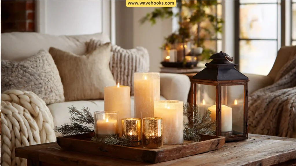 8. Move From Lanterns to Candle Groupings