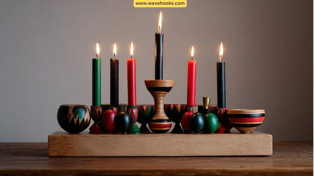 Showcasing The Kinara Centerpiece in Your Kwanzaa Table Setting Inspiration