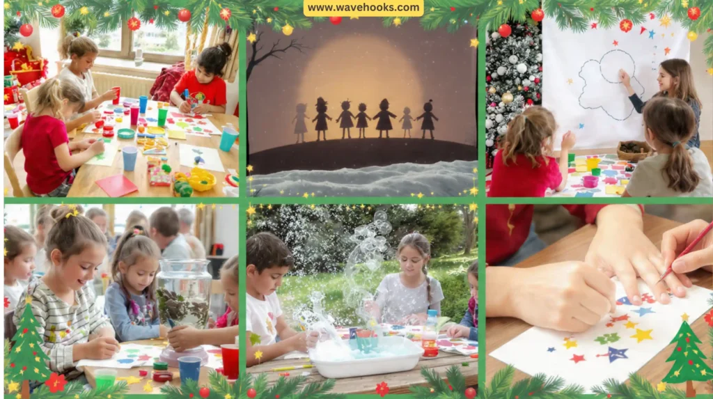 Creative Christmas kids bucket list