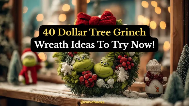40 Dollar Tree Grinch Wreath Ideas That Create Magic Charm!