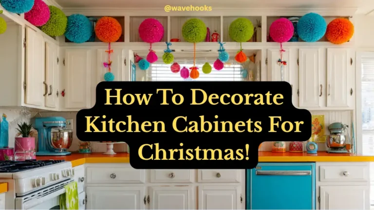How To Decorate Kitchen Cabinets For Christmas!