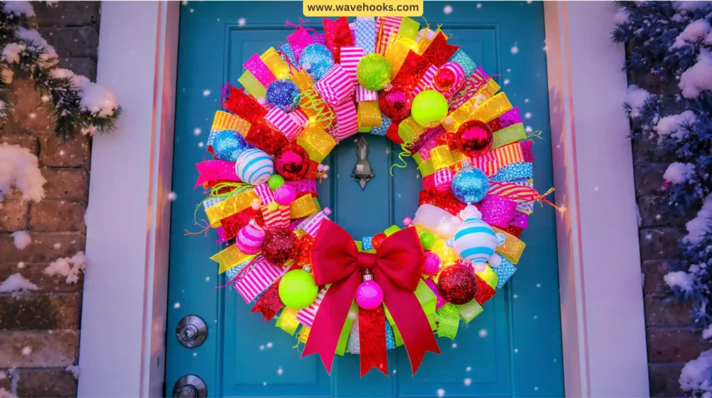 35. Whoville Christmas Morning Wreath
