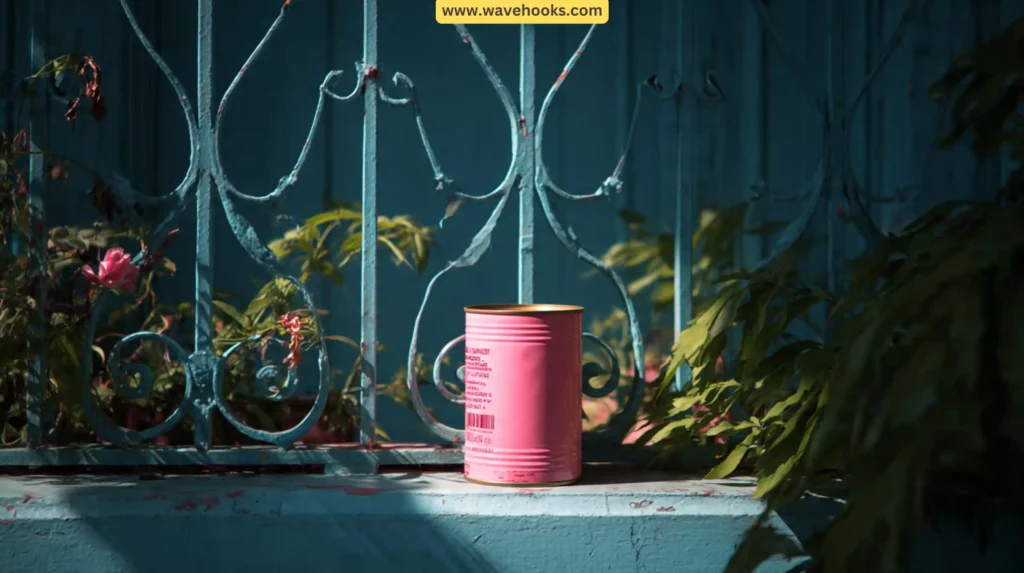 28. Painted Tin Can Organizers