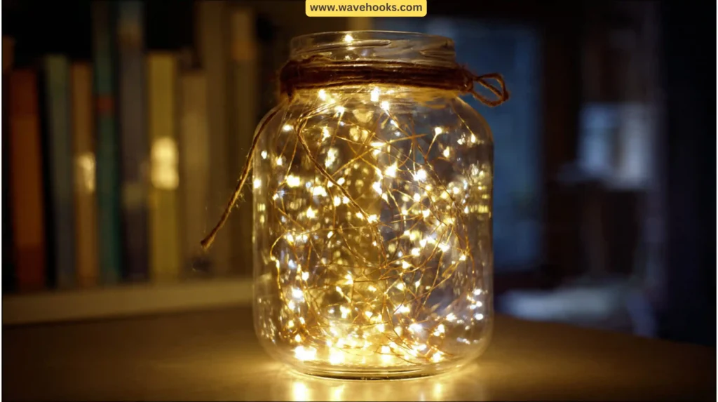 13. Jar of Christmas Lights