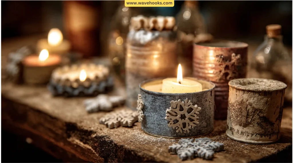 Upcycled Holiday Wonders for Simple Christmas Decoration Ideas at Home