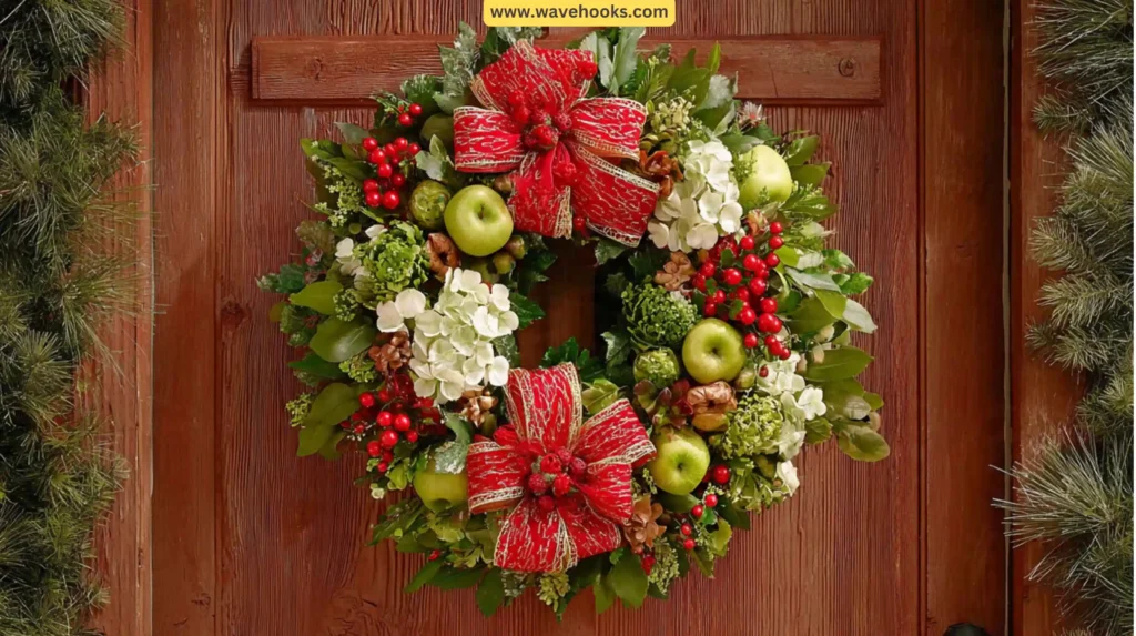 Use Nature and Outdoors for the Best Artificial Christmas Wreath Decorating Ideas