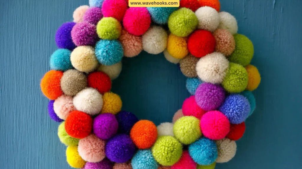 28. Yarn Pom-Pom Sprinkles