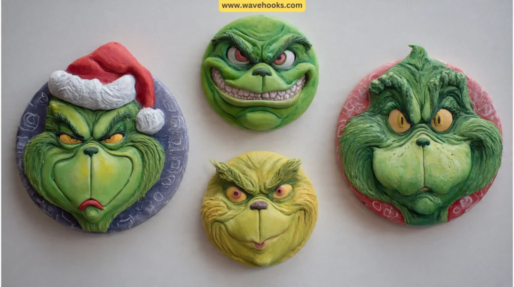 59. Grinchy Kitchen Magnets