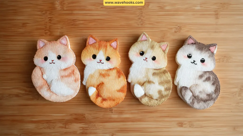 94. Cute Cat Butt Magnets