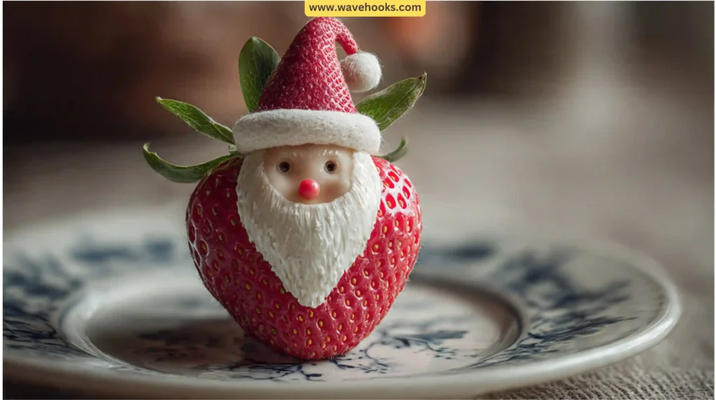 2. Strawberry Santas