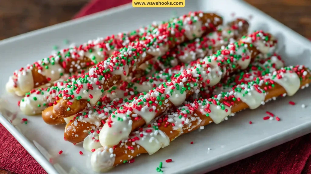 7. Yogurt Pretzel Rods