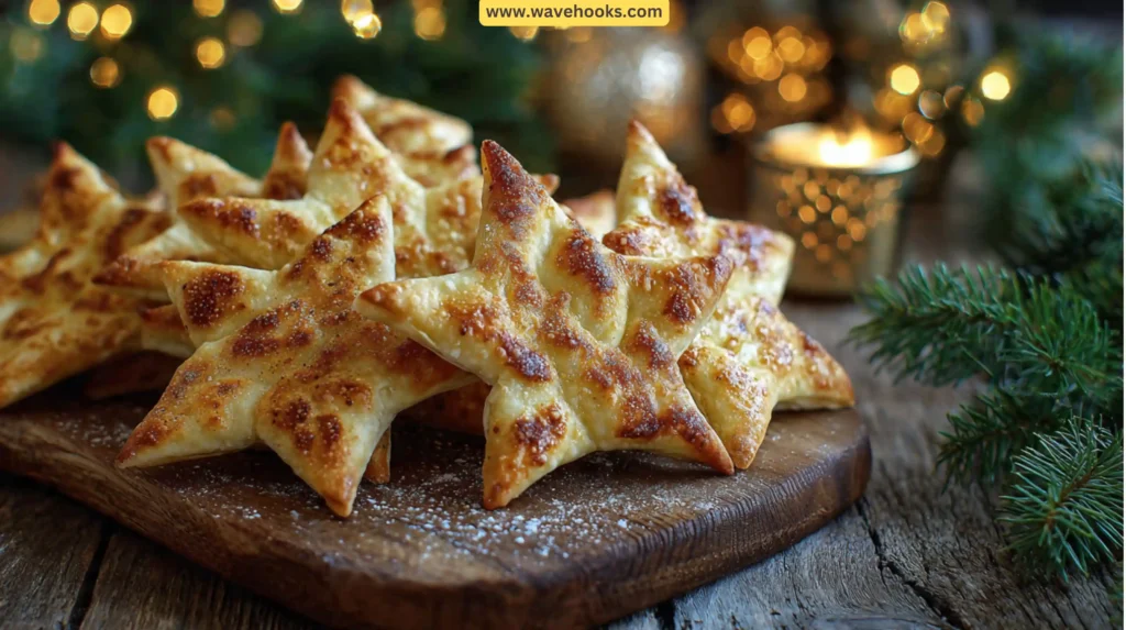 8. Pita Bread Christmas Stars