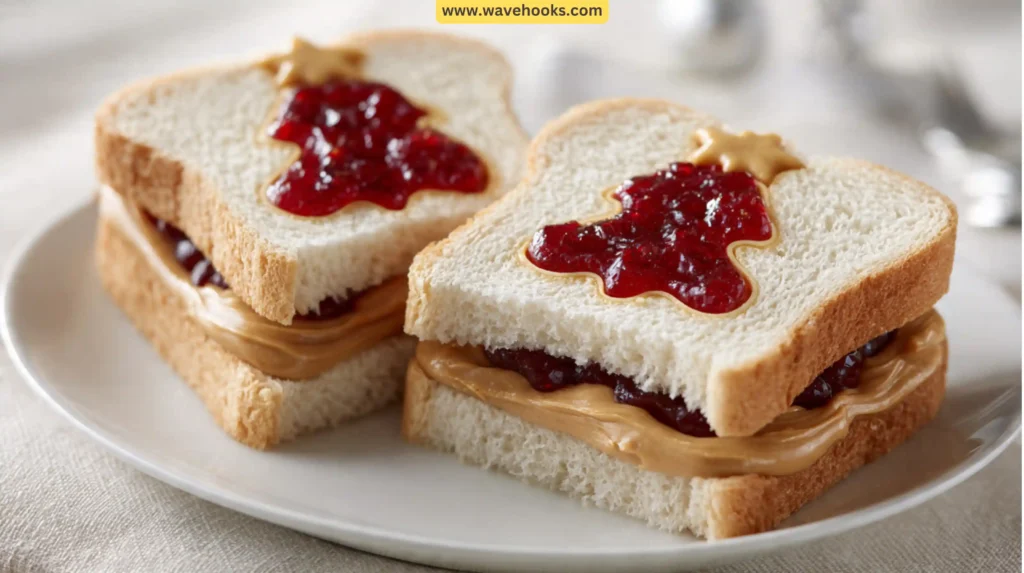 13. Peanut Butter and Jelly Cutouts
