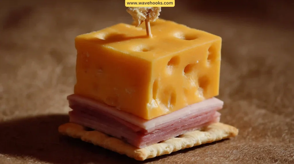 23. Cheese And Cracker Stackers