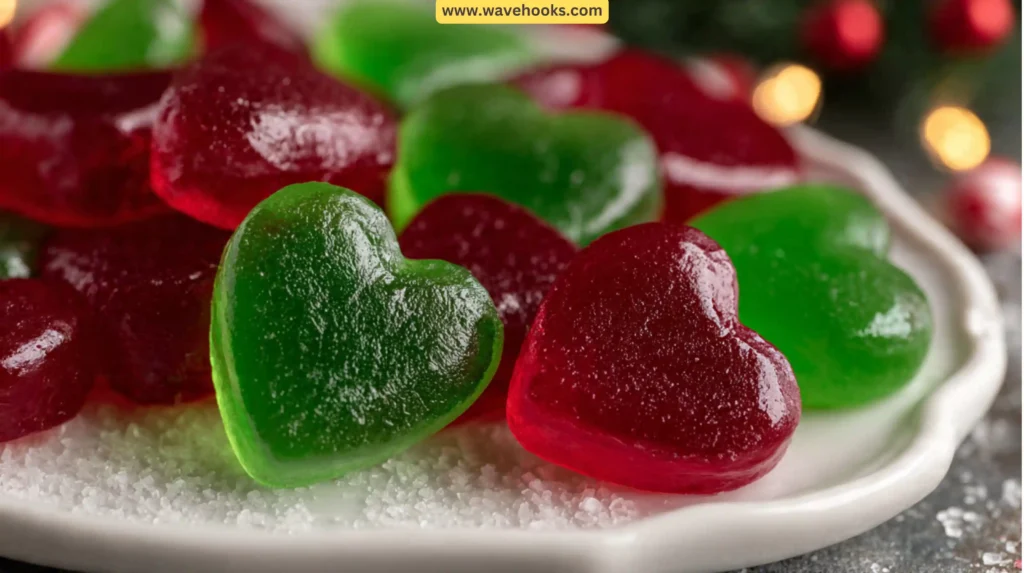 25. Grinch Heart Gummies
