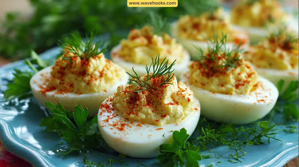71. Deviled Eggs with Dill