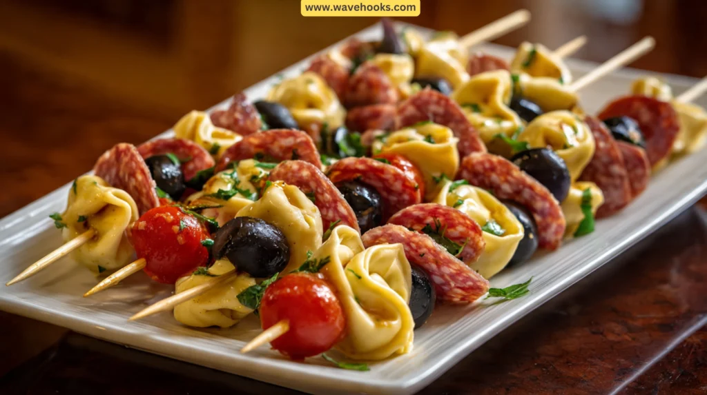 73. Antipasto Skewers