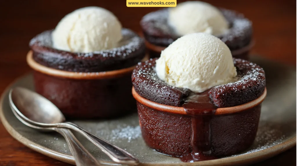 82. Hot Chocolate Lava Cakes