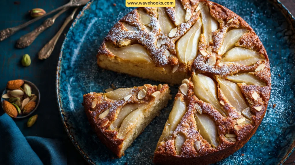 88. Spiced Pear and Almond Cake