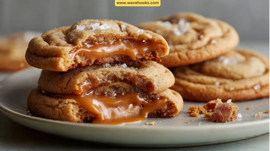 87. Salted Caramel Brown Butter Cookies