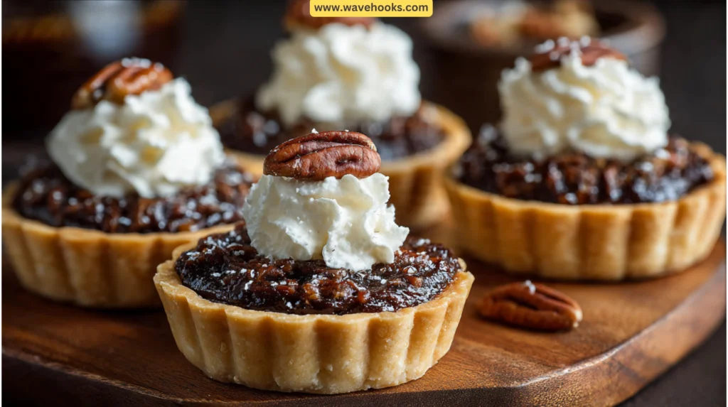 89. Mini Chocolate Pecan Tarts
