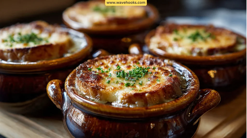 97. French Onion Soup Gratins