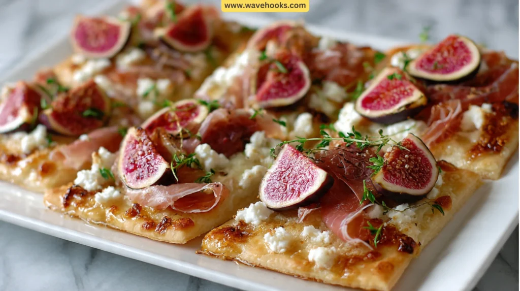 98. Fig and Prosciutto Flatbread Pizzas