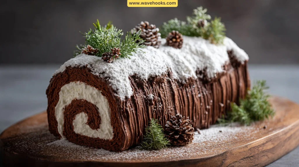 100. Chocolate Yule Log