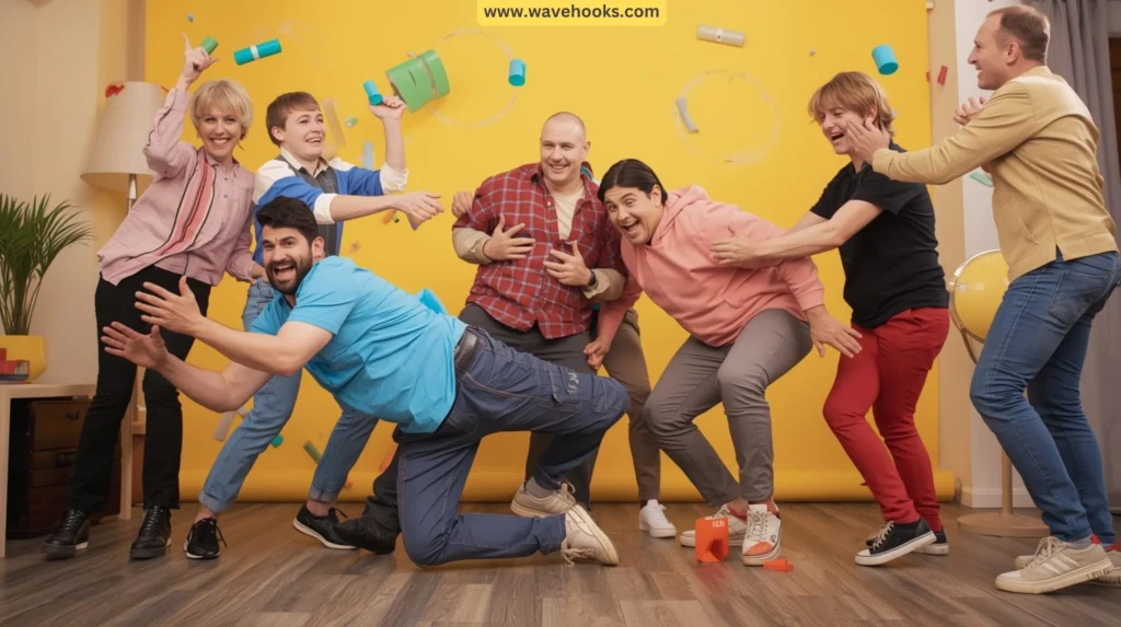 Hilarious Minute to Win It Games for Adults with Balance and Body Movements