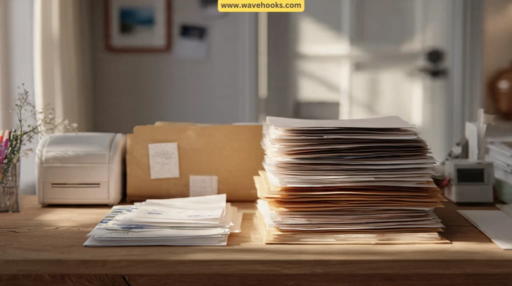 Clearing weekly paperwork keeps your workspace organized and stress-free