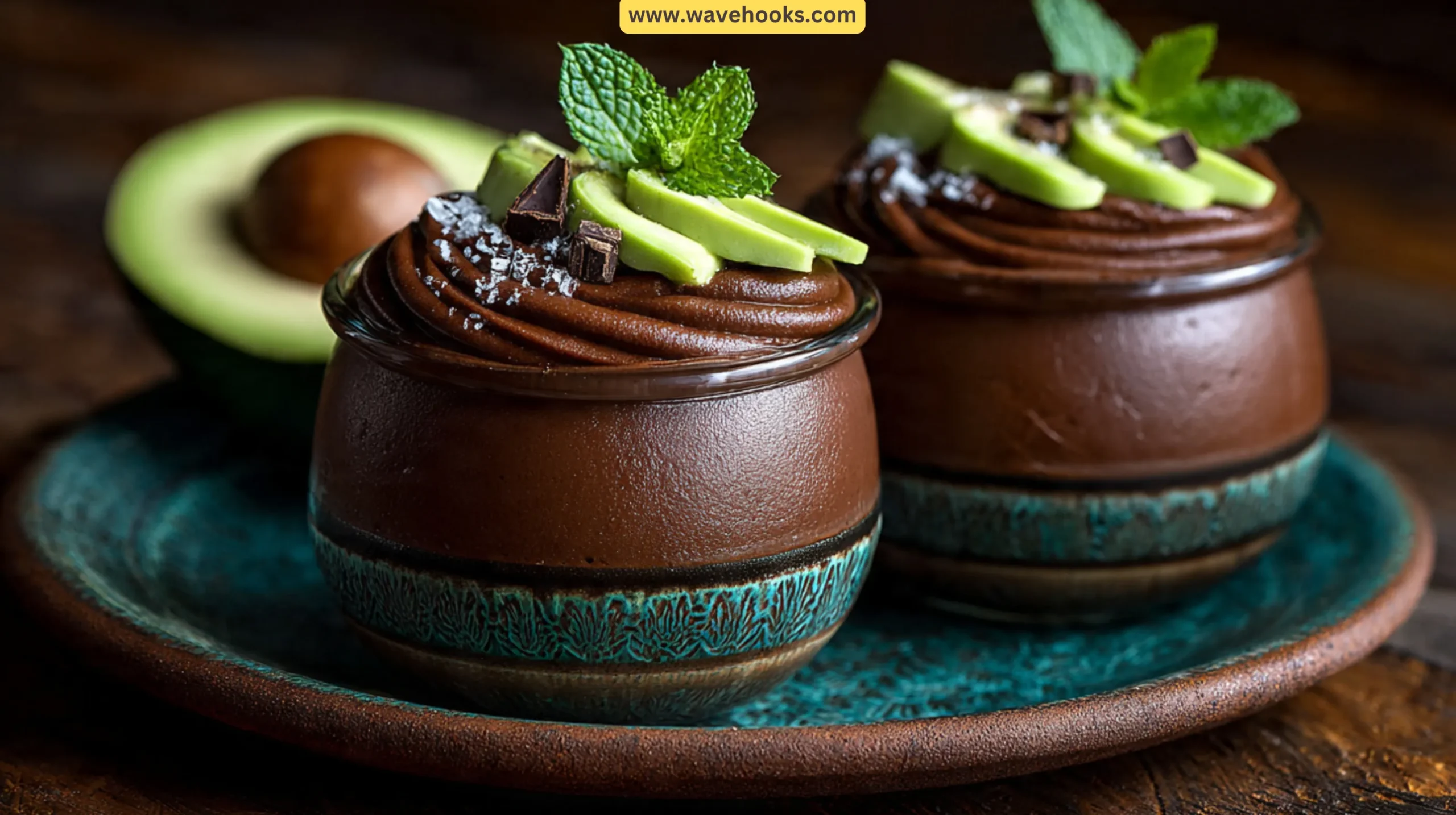 22. Dark Chocolate Avocado Mousse