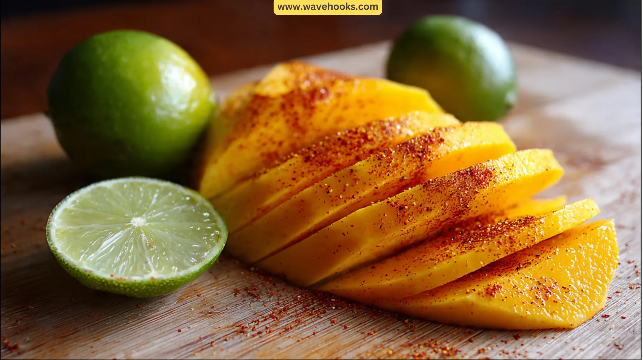 23. Chili-Spiced Mango Slices