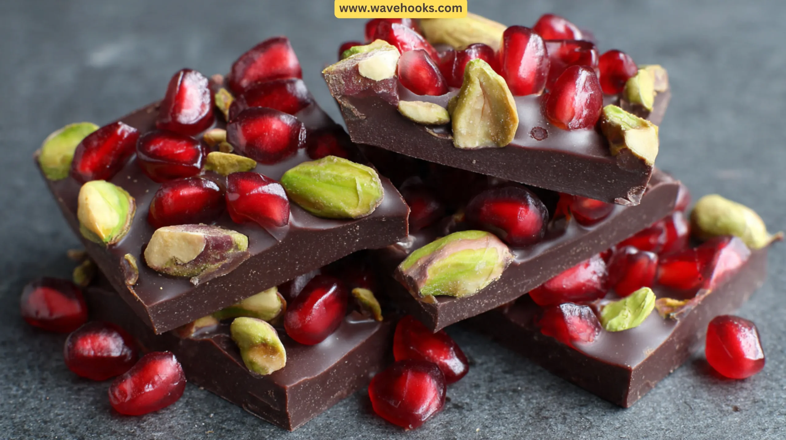 26. Pomegranate and Pistachio Bark