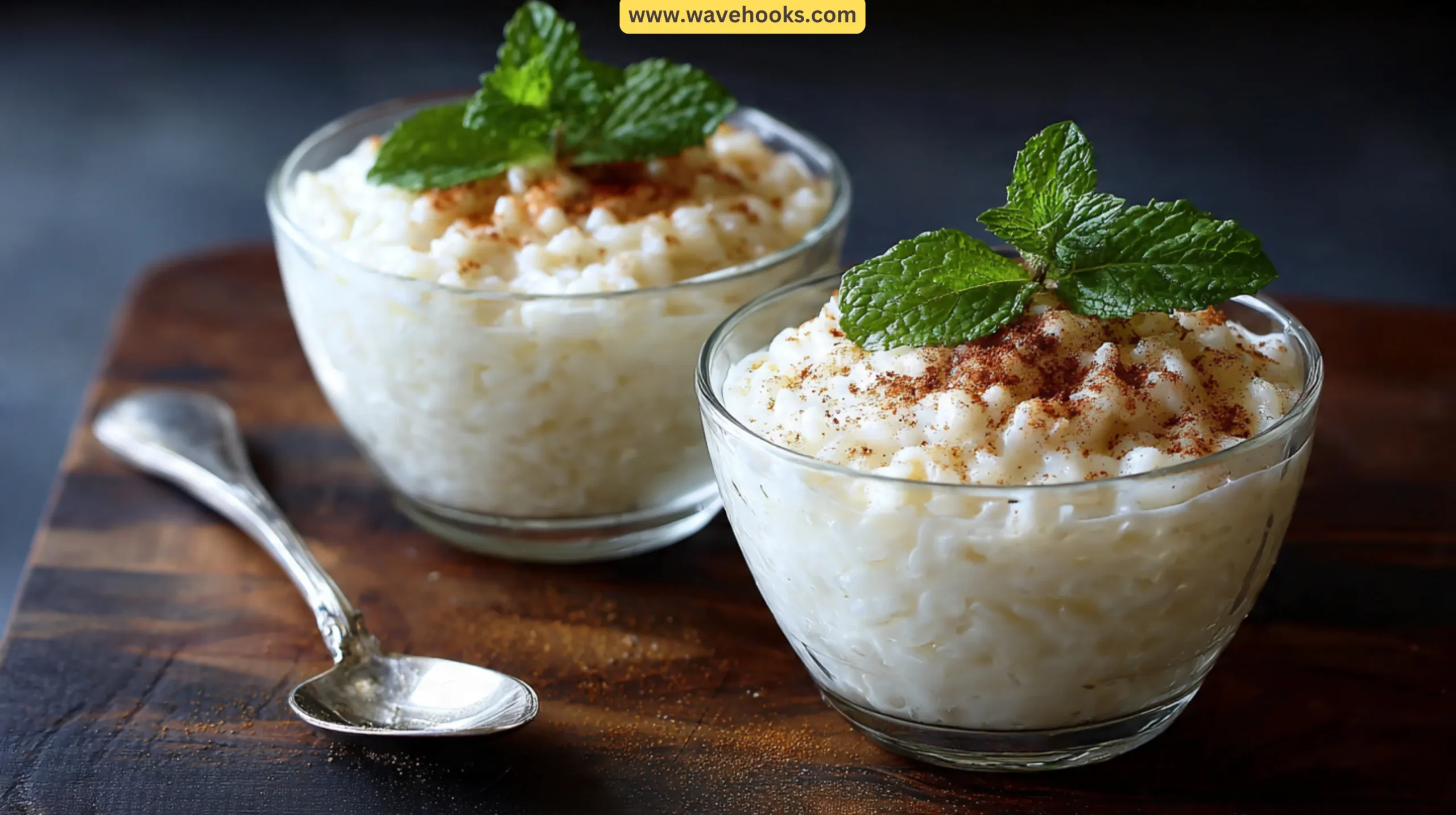 27. Vanilla Bean Rice Pudding
