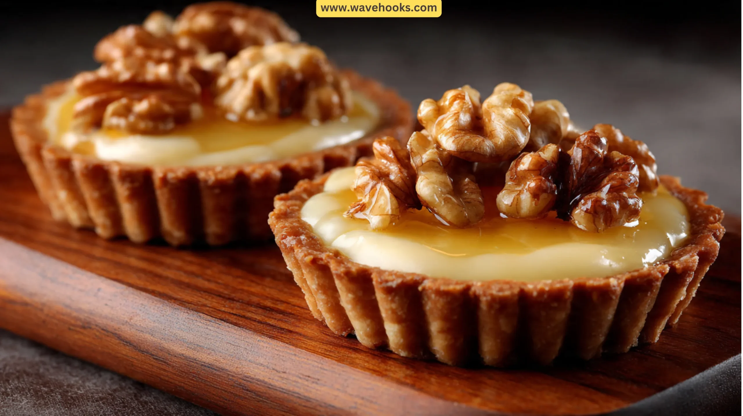 30. Walnut and Honey Tartlets