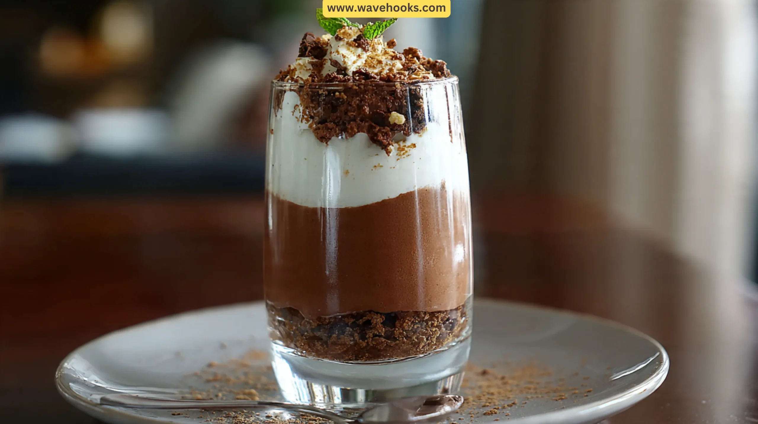 39. Triple Chocolate Mousse Parfait