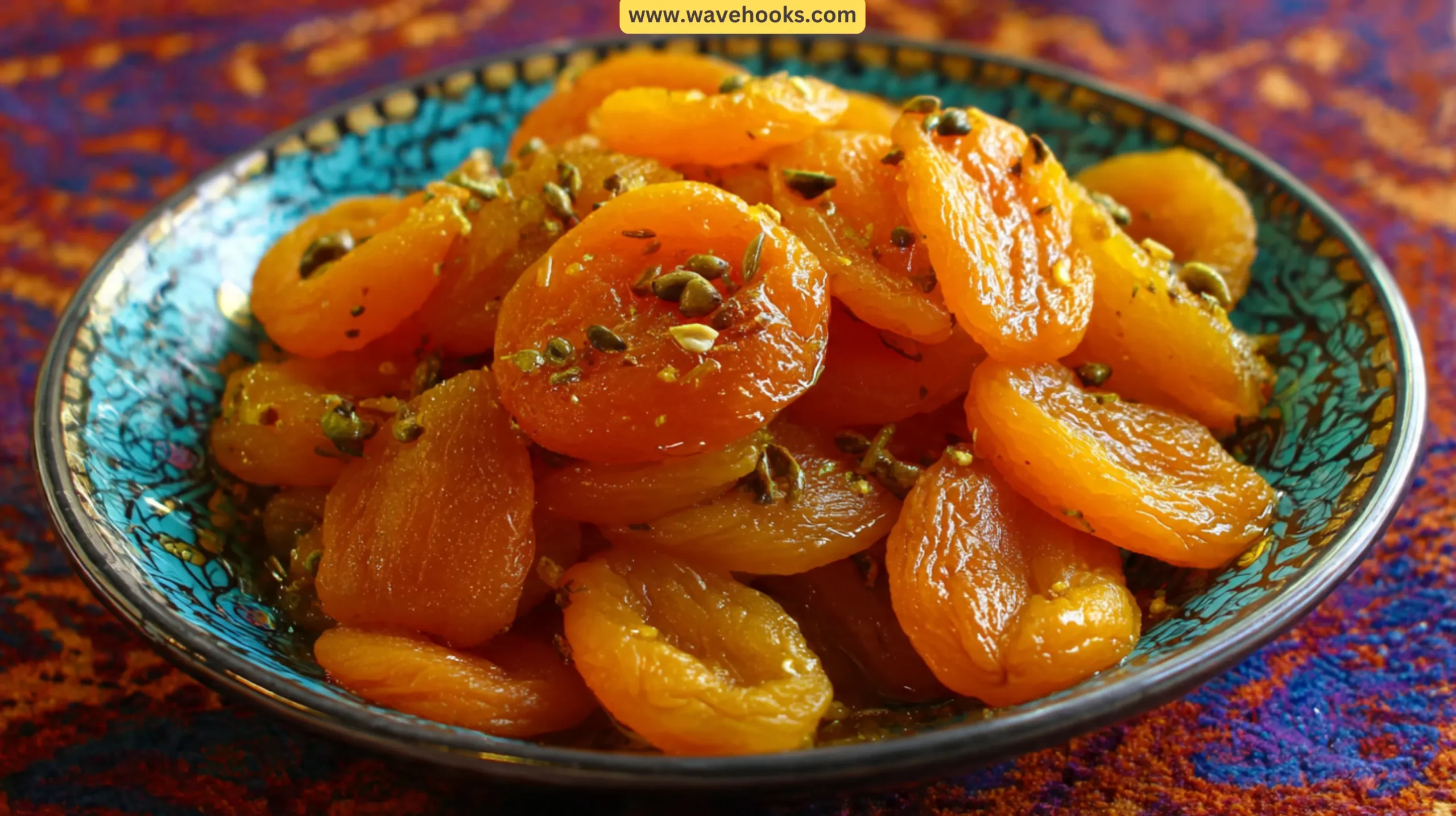 42. Cardamom and Orange Poached Apricots