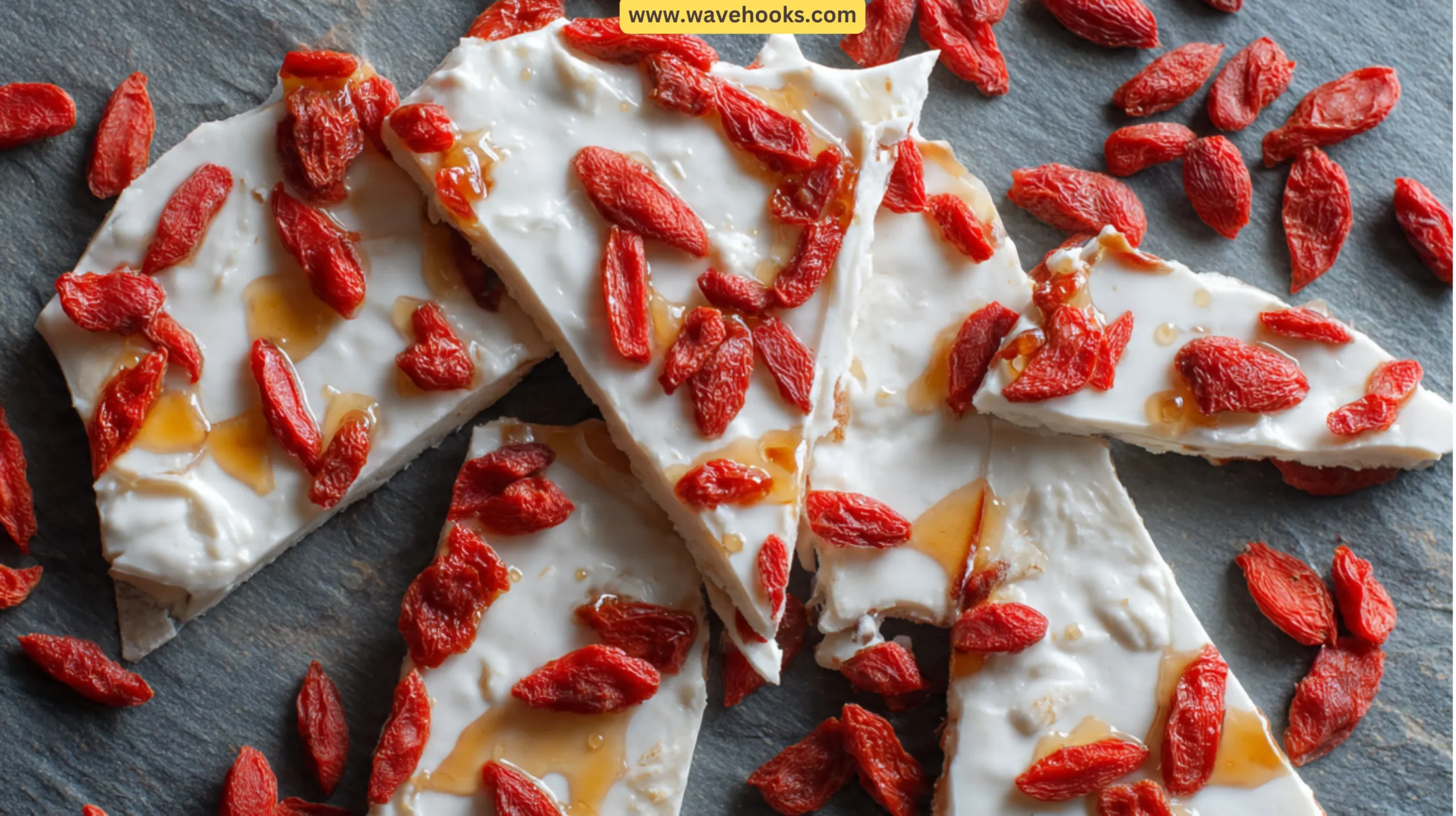 58. Greek Yogurt Bark with Goji Berries