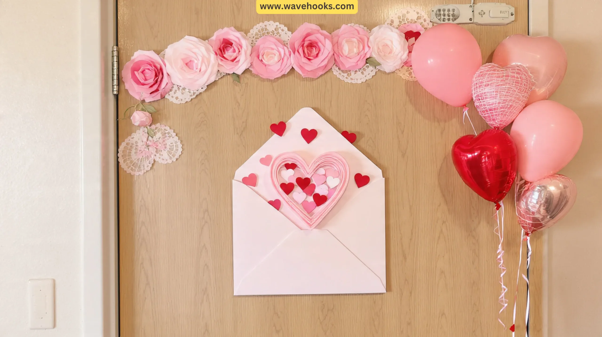Budget-Friendly Valentine Door Decorations