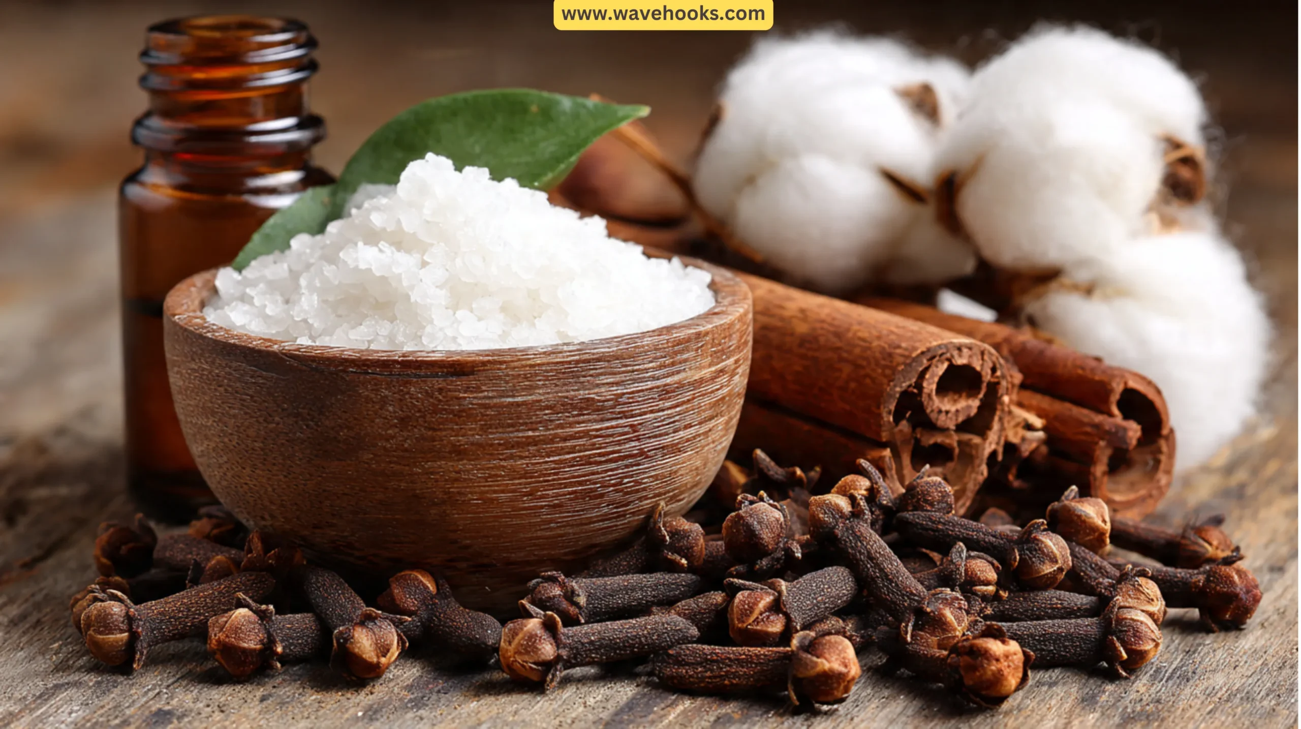 10. Clove and Cotton Ball Method